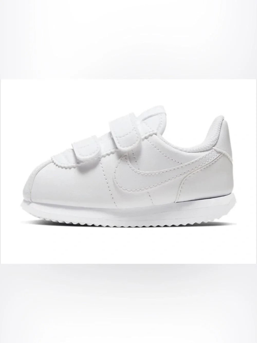 Nike Cortez Basic SL TD 'Triple White' Size 5C
